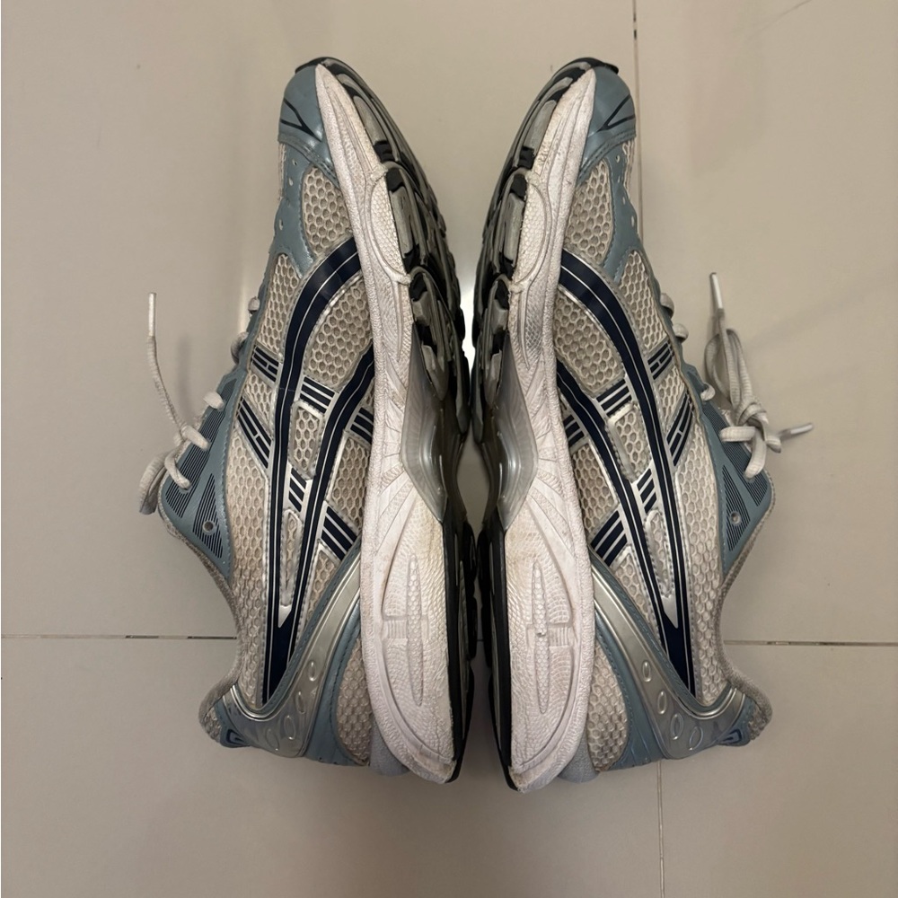 Asics Light Blue & Gray Running Shoes US Size 10.5/ EURO 44.5